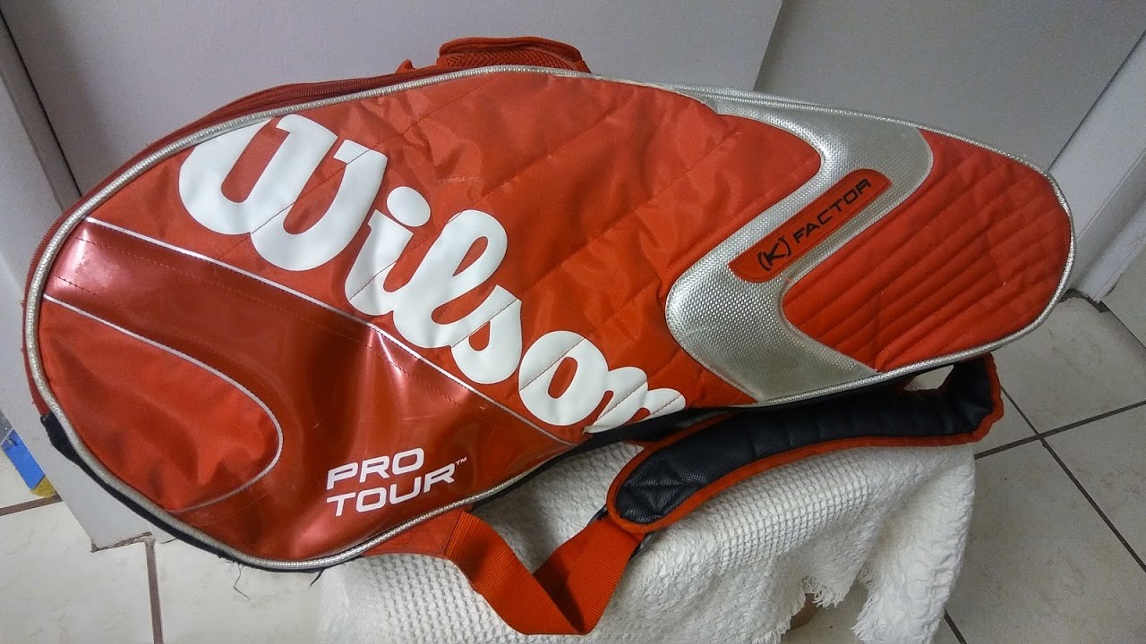 wilson k factor pro tour bag